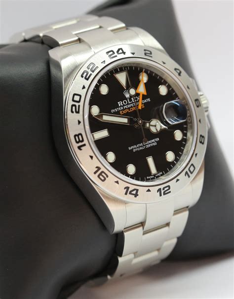 rolex explorer 2 roter zeiger|oyster steel Rolex explorer.